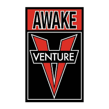 VENTURE AWAKE STICKER Black 3"x5"inch