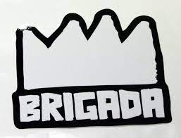 Brigada Logo Sticker 6'x4.5'Inch