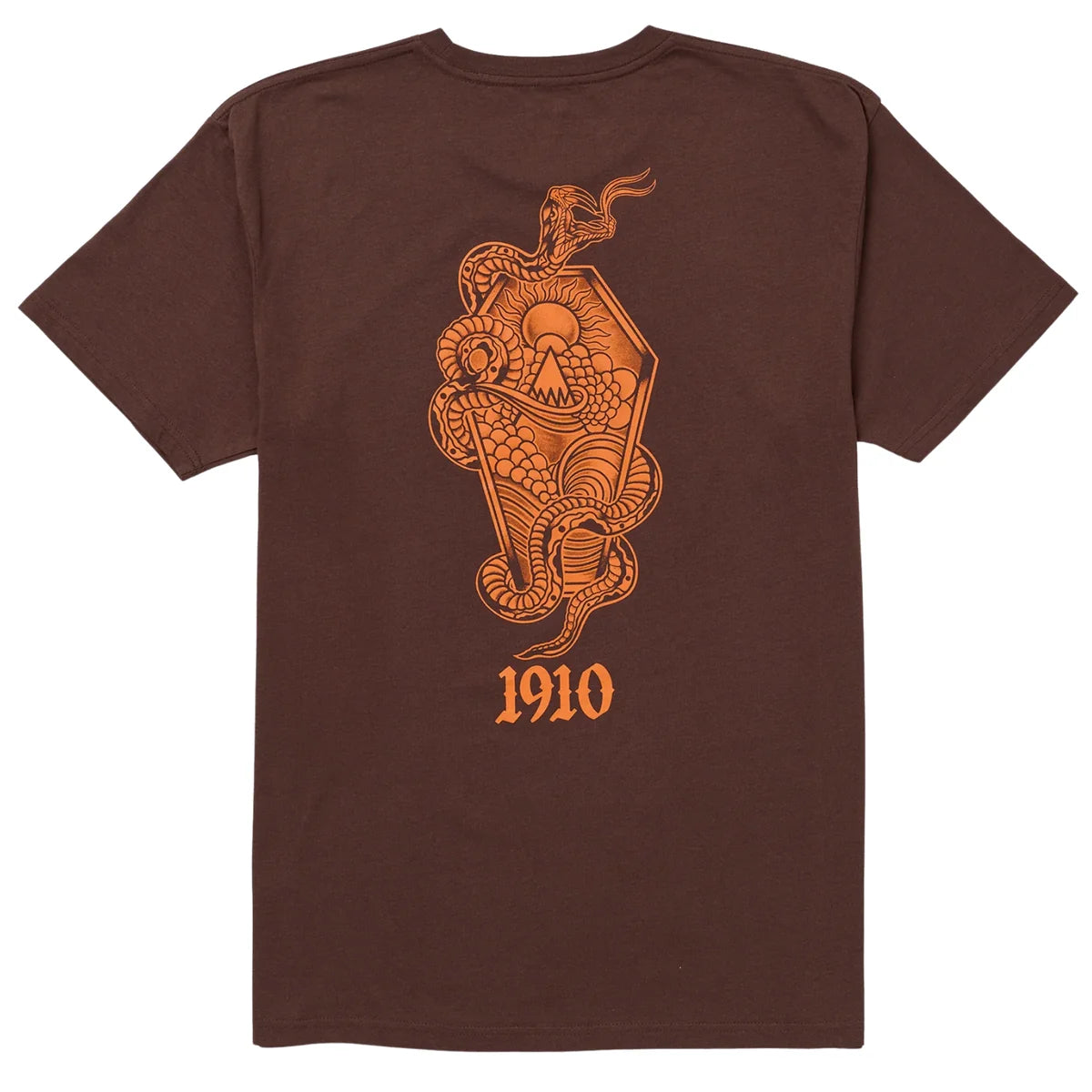 1910 Age of Winter Discharge SS Tee Brown
