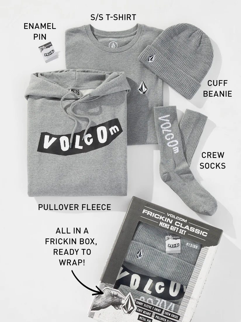 Volcom Frickin Classic Mens Box Gift Set  (Large)