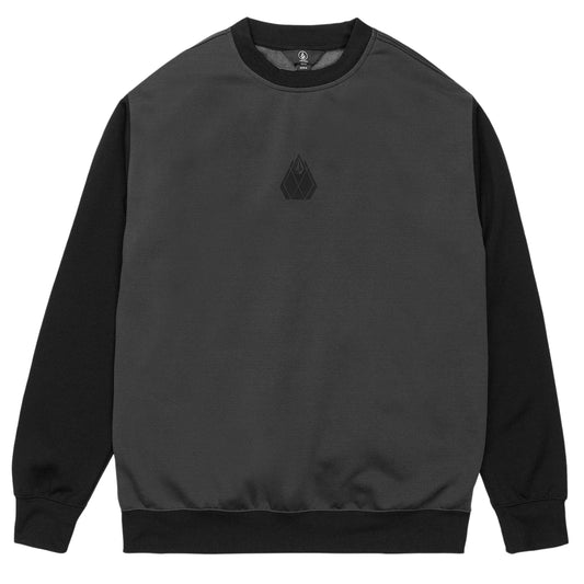 Volcom Hydro Crew Sweatshirt 2027 - Men's Dark Gray