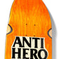 Anii-Hero Skateboards Skate Shop Day Limited Edition Jeff Grosso Fade Stain Orange/Yellow