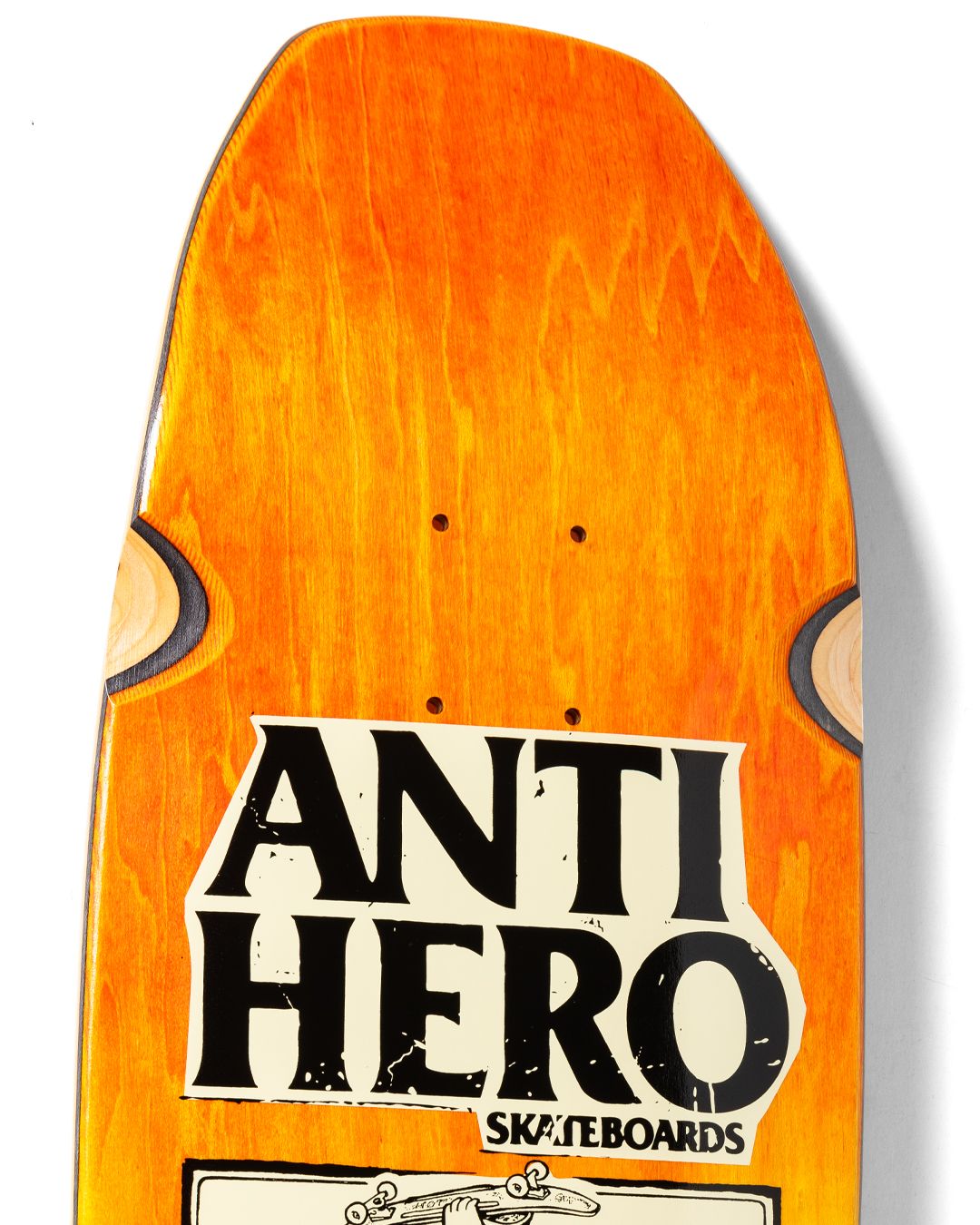 Anii-Hero Skateboards Skate Shop Day Limited Edition Jeff Grosso Fade Stain Orange/Yellow