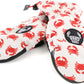 Crab Grab Cinch Youth White/Red Crabs Snowboarding Mitten 2025