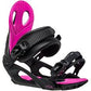 Roxy Snowboard Bindings Classic Womens Black/Pink