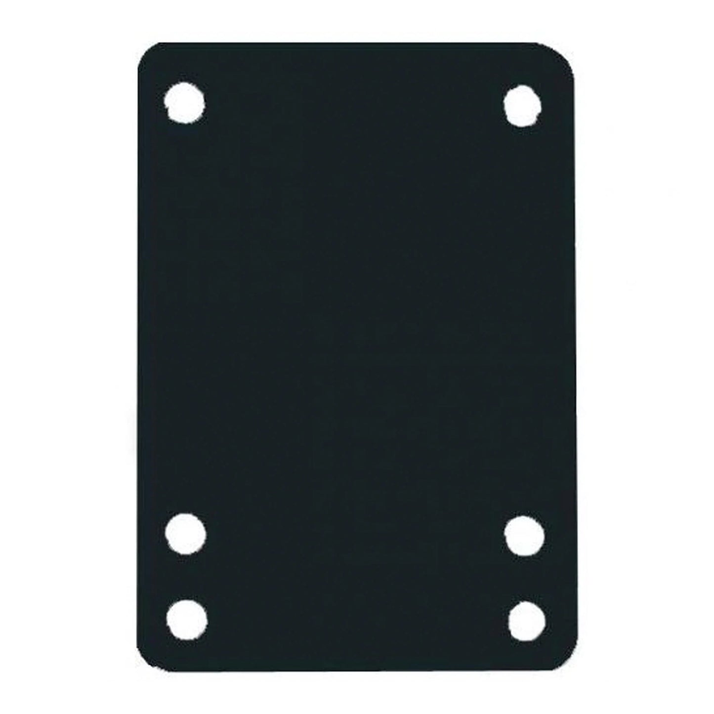 ESSENTIALS BLACK SKATEBOARD RISERS