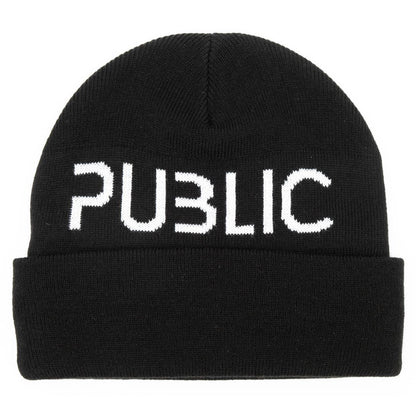 Public Snowboards Logo Cuff Beanie