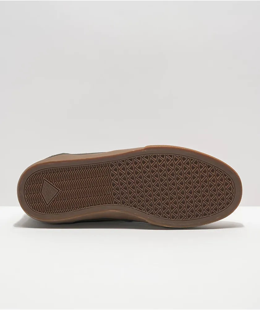 Emerica Dickson Black & Gum Skate Shoes