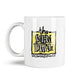 The New Deal Skateboards Napkin/Sun  Logo Coffee Mug White O/S