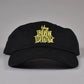 The New Deal Skateboards Unstructured Dad Hat Black