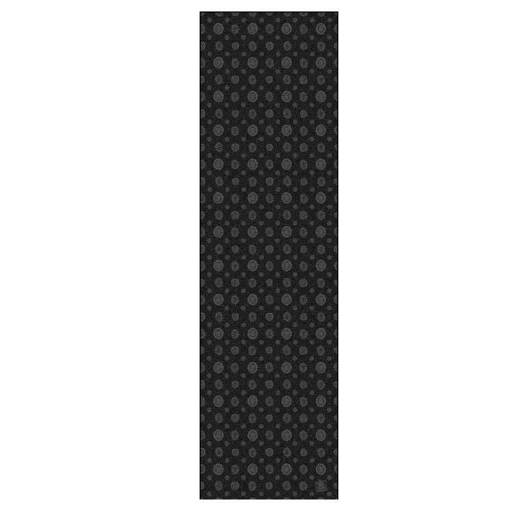 New Deal Sun Pattern Graphic Grip Tape Sheet 10 X 33"