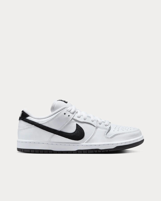 Nike SB Dunk Low Pro Skateboard Shoe - White/Black-White-Black