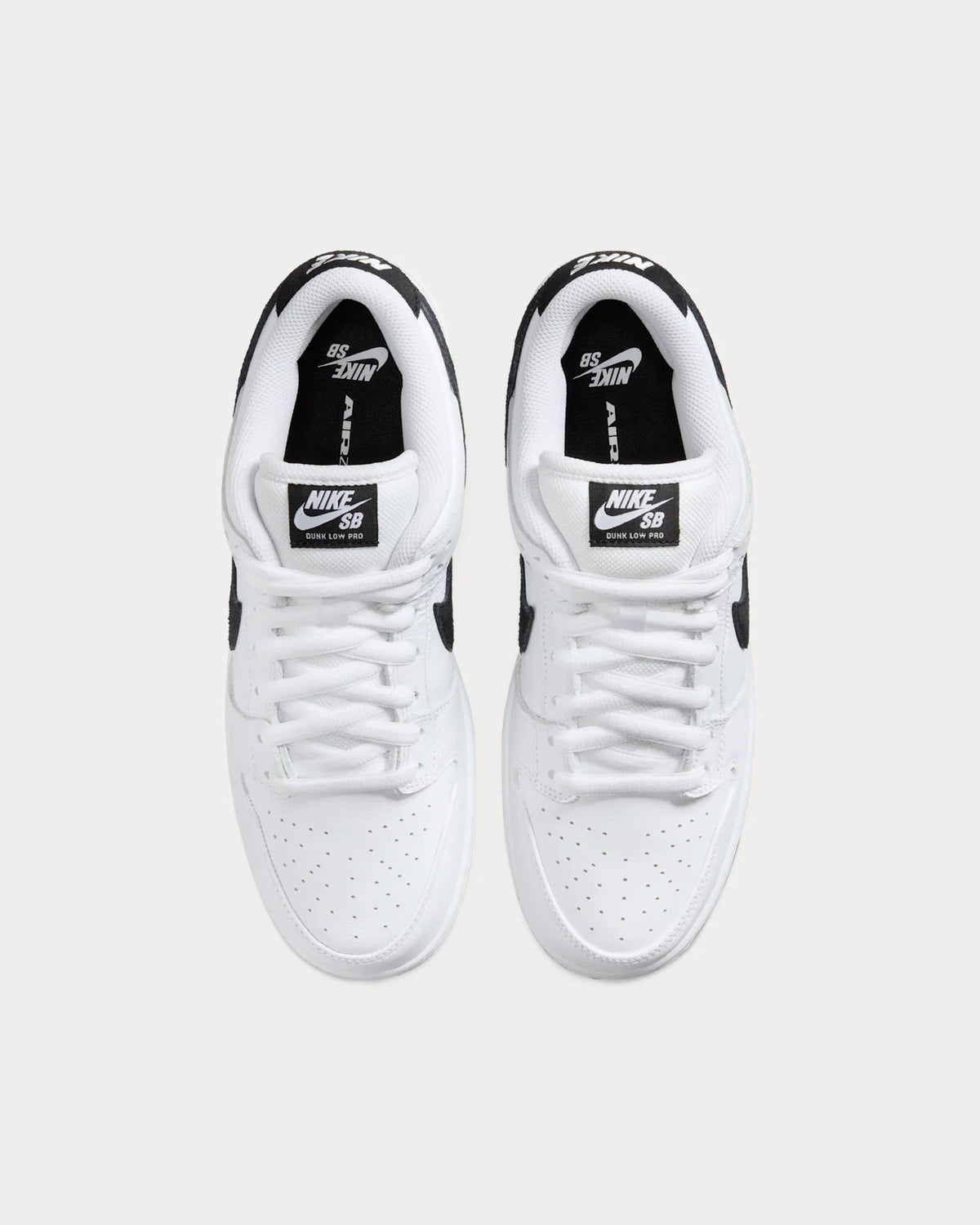 Nike SB Dunk Low Pro Skateboard Shoe - White/Black-White-Black
