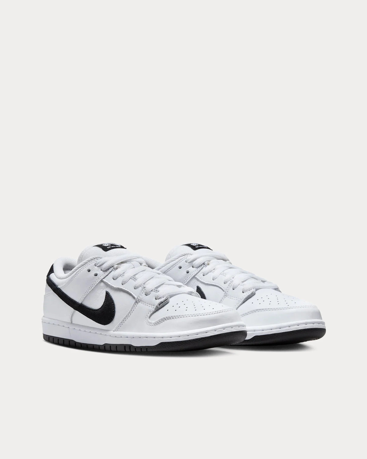 Nike SB Dunk Low Pro Skateboard Shoe - White/Black-White-Black