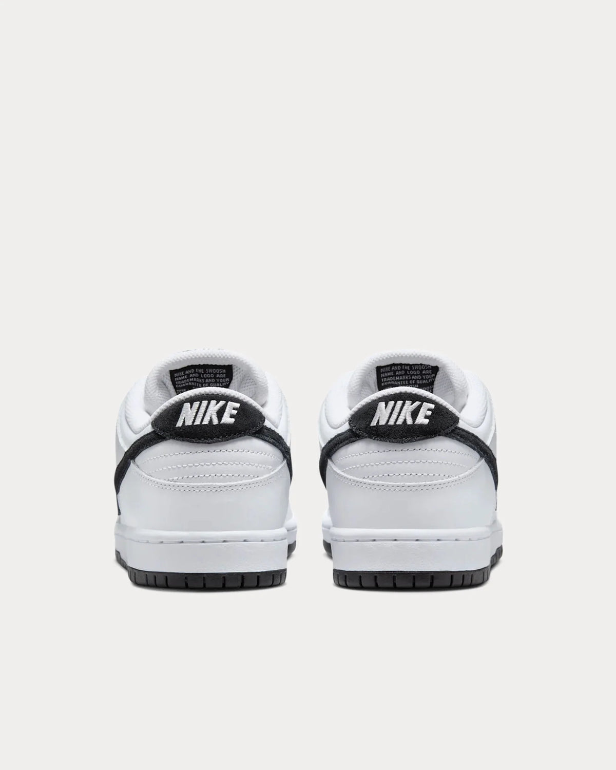 Nike SB Dunk Low Pro Skateboard Shoe - White/Black-White-Black