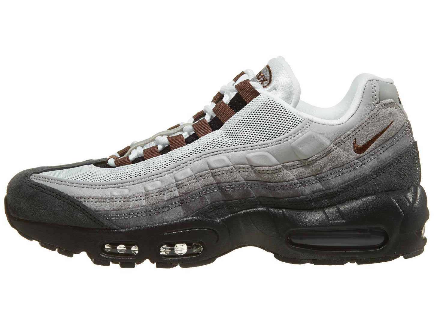 Nike SB Air Max 95 “Cacao Wow" Anthracite, light graphite, light charcoal and pearl grey