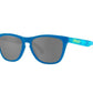 Oakley Sunglasses Frogskins Hi Res Polished Sapphire w/Prizm Black