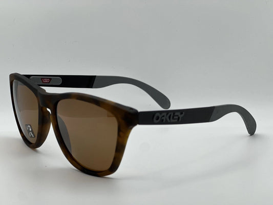 Oakley Frogskins Mix Matte Brown Tortoise/Brown Tungsten Polarized and Prizm