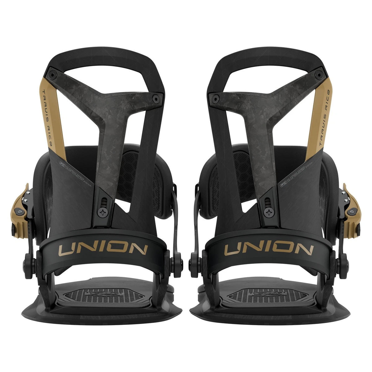 Union Rice Falcor Black Snowboard Bindings 2027