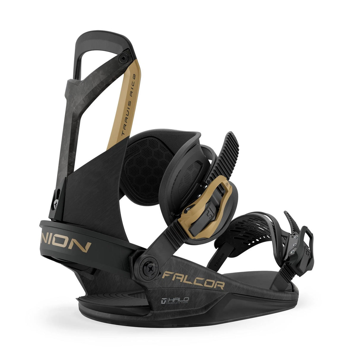 Union Rice Falcor Black Snowboard Bindings 2027