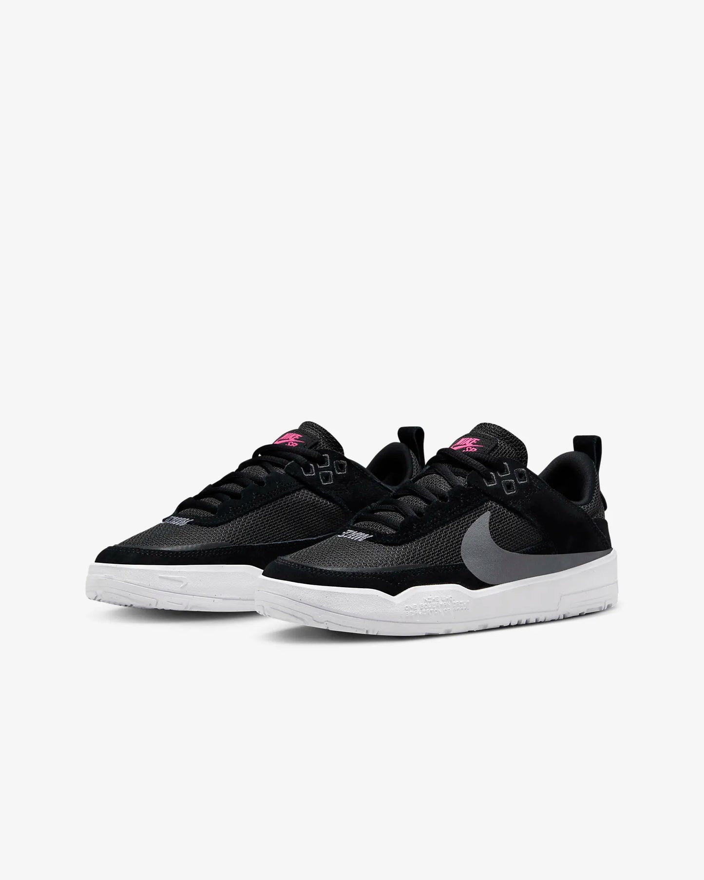 Nike SB Day One Black/Grey Kids Skate Shoes