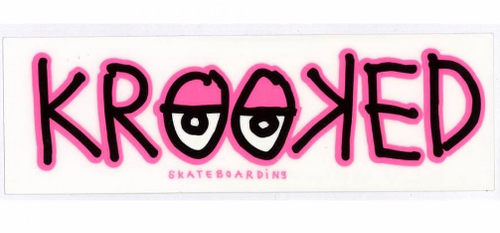 KROOKED KROOKED EYES MD STICKER Assorted Colors 7"