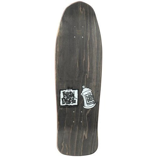 New Deal Skateboards Spray Can Screen Printed Reissue Skateboard Deck 9.75"