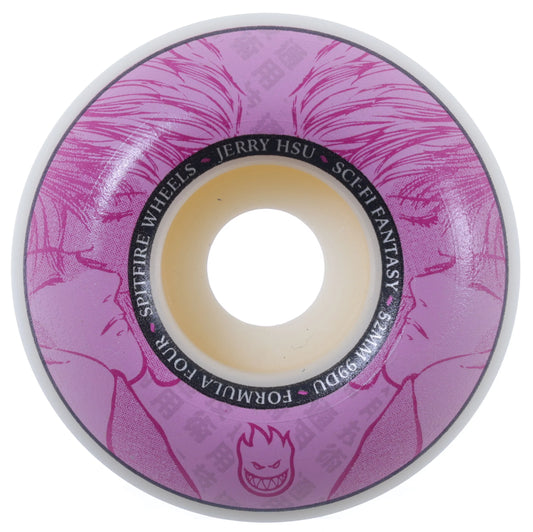 Spitfire Sci-Fi Fantasy Jerry Hsu Formula Four Classic Skateboarding Wheels 52mm