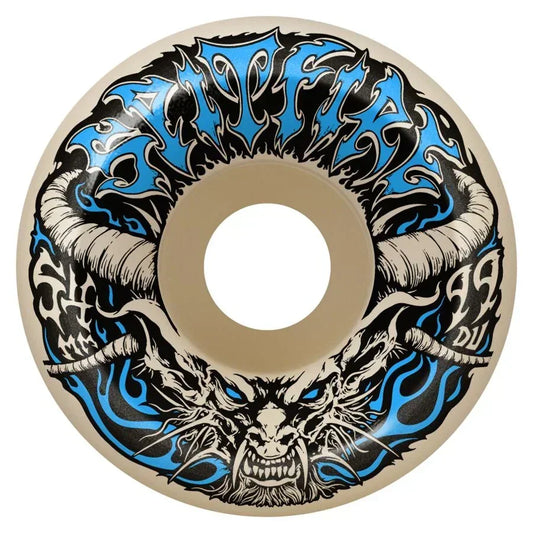 Spitfire Skateboard Wheels 54mm F4 99A Demon Redux Conical Full Natural