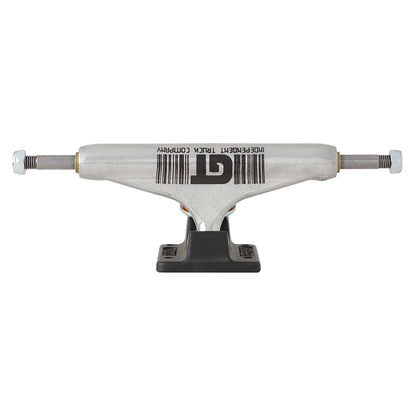 Stage 11 Hollow Grant Taylor Barcode Silver Black Independent Skateboard Trucks