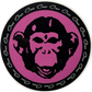 Gnu Snowboards Monkey Circle Sticker 4" Assorted colors