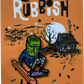 Rubbish Rubbish M. Guerrero Frankenstien Parking Block Slappy Lapel Pin