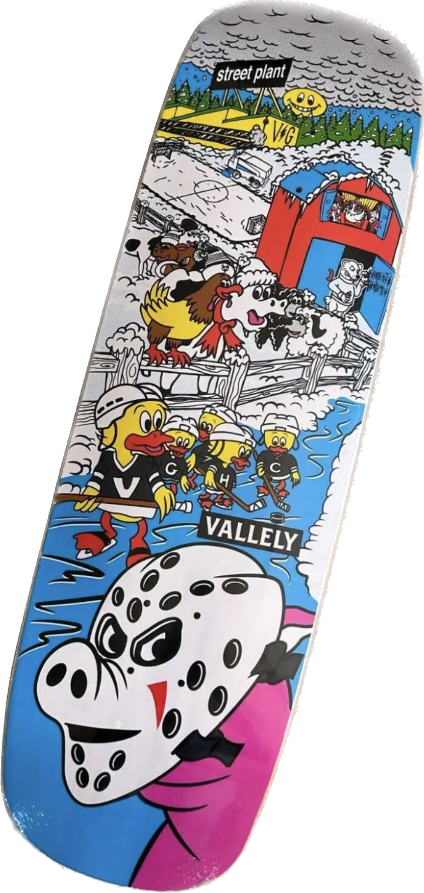 Street Plant Mike Vallely Barnyard X Violent Gentlemen Deck