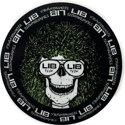 Lib Technologies Snowboards OG Skelly 'Doughboy' 4" Circle  Assorted Colors