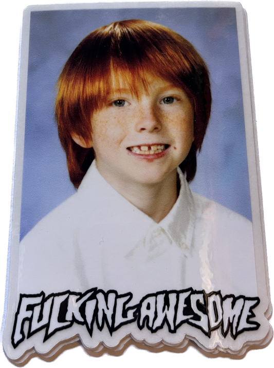 FA Fucking Awesome Class Photo Stickers Assorted 5.5" X 4"