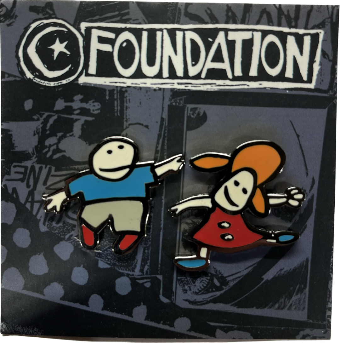 Foundation Skateboards Whipper Snappers Lapel Pin Set