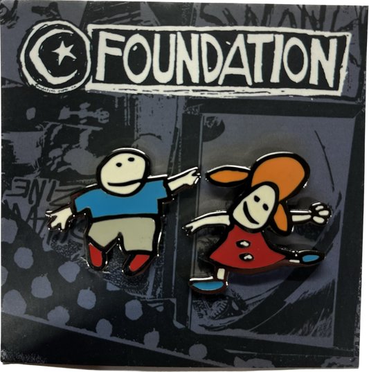 Foundation Skateboards Whipper Snappers Lapel Pin Set