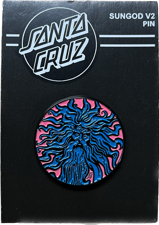 Santa Cruz Jason Jessee Sun God Lapel Pin