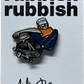 Rubbish Rubbish Andy Jenkins Wrench Pilot Lapel Pin Assorted Colors