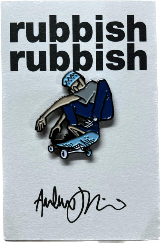 Rubbish Rubbish Andy Jenkins Wrench Pilot Lapel Pin Assorted Colors