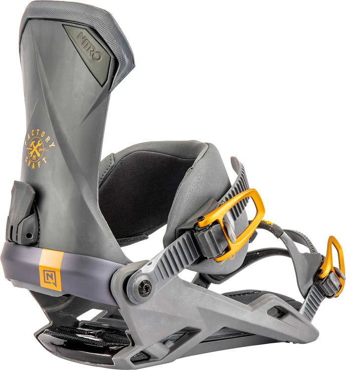Nitro Team Factory Craft Series Snowboard Bindings - 2023