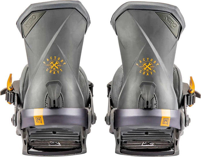 Nitro Team Factory Craft Series Snowboard Bindings - 2023