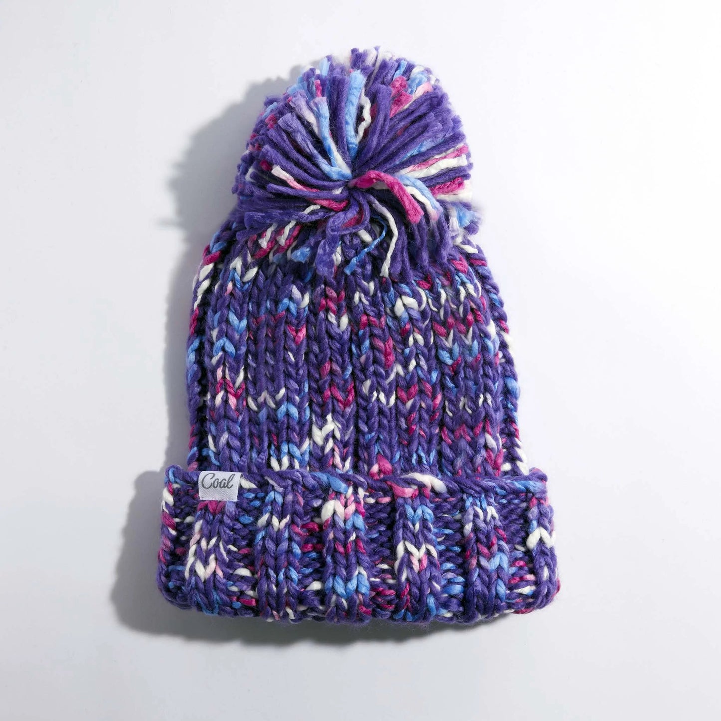 The Opal Space Dye Chunky Pom Womens Beanie