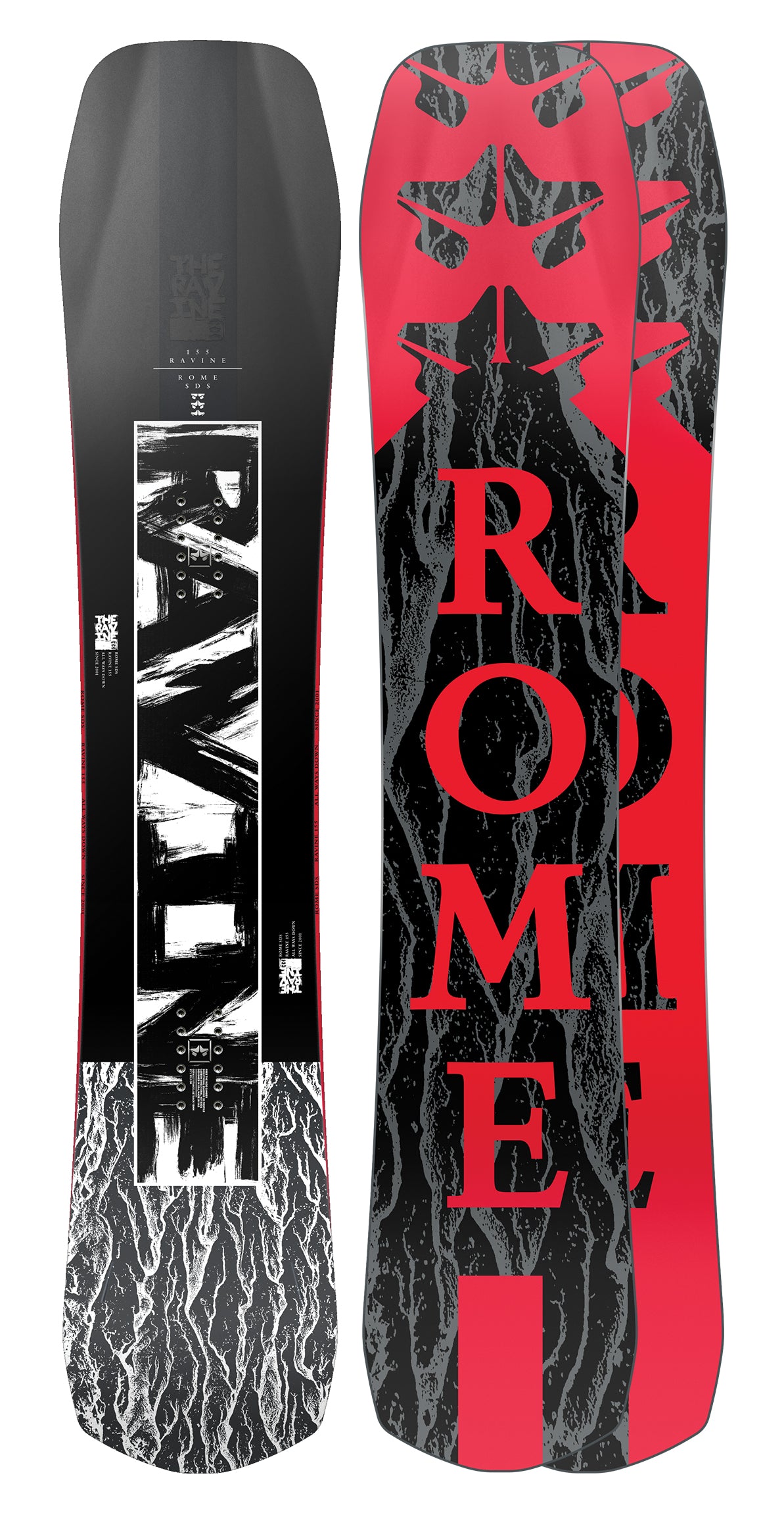 Rome Ravine Snowboard 2023