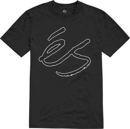 Es Skateboarding Script Tee