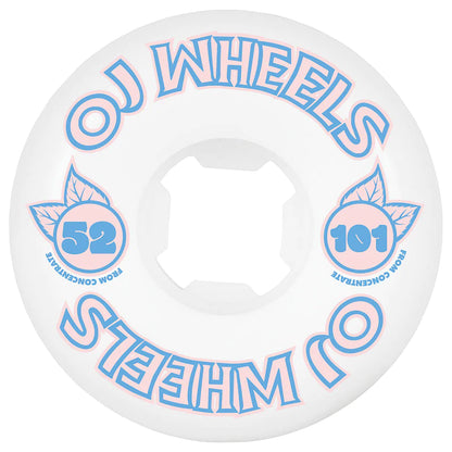 OJ 52mm From Concentrate Hardline 101a Skateboard Wheels