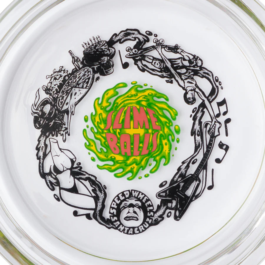 Slime Balls Vomit Glass Ashtray