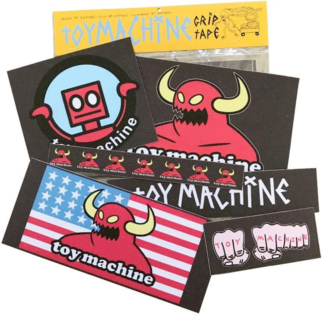 Toy Machine Griptape Sticker Pack (6 Piece)