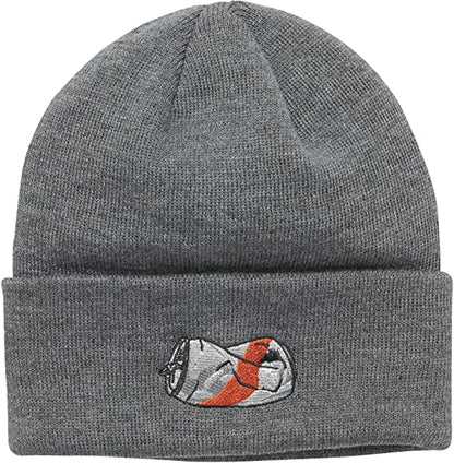 Coal Crave Food & Drink Patch Acrylic Cuff Beanie
