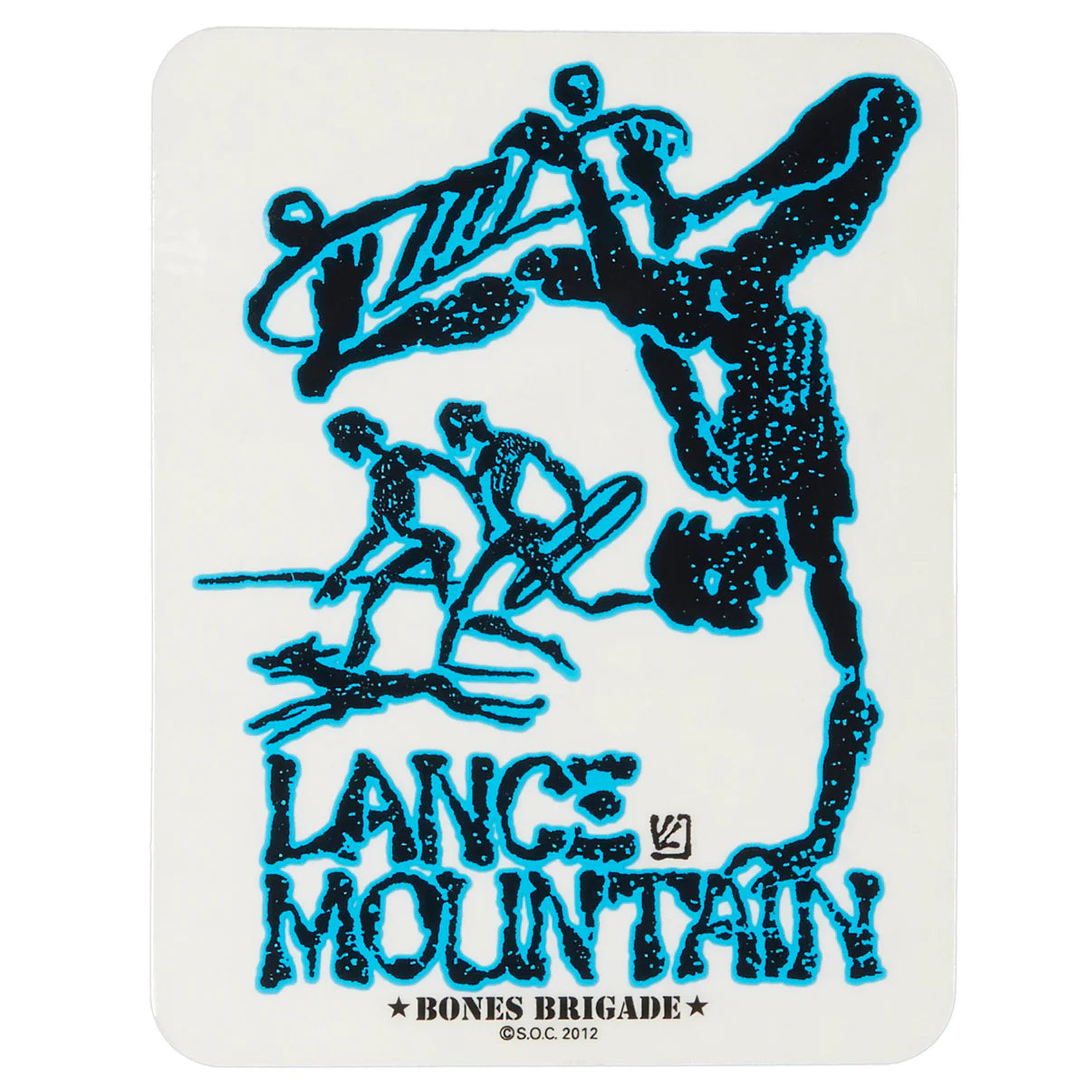 Bones Brigade Lance Mountain Sticker